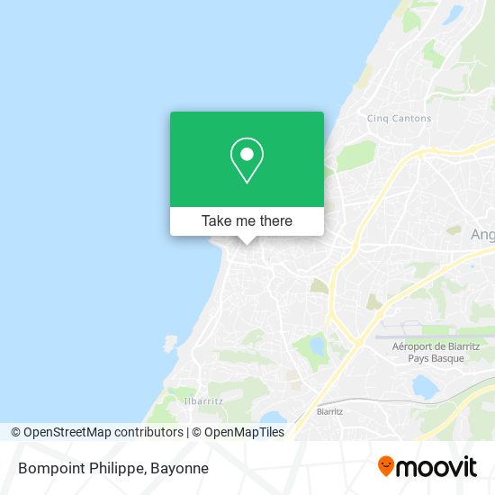Mapa Bompoint Philippe