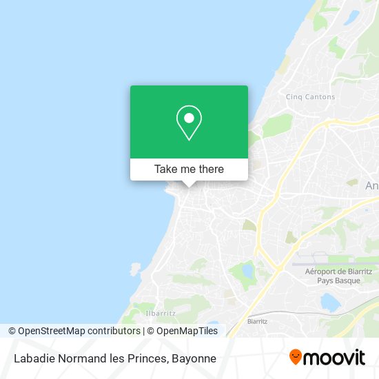 Mapa Labadie Normand les Princes