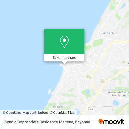 Syndic Copropriete Residence Maitena map