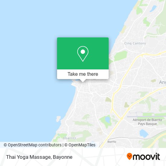 Thai Yoga Massage map