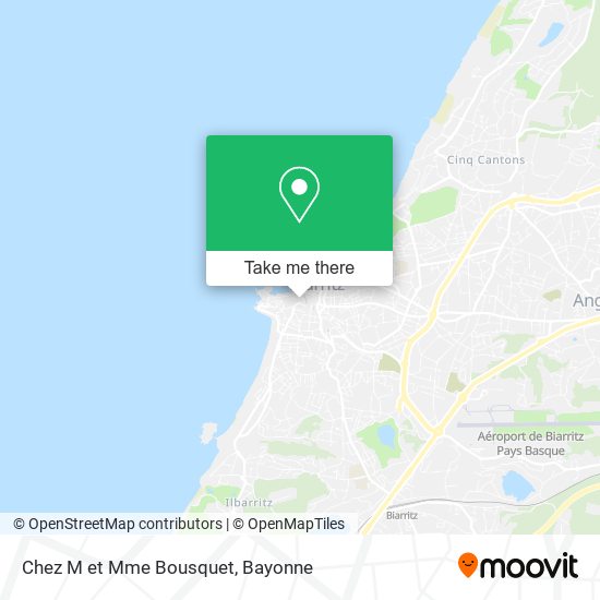 Chez M et Mme Bousquet map