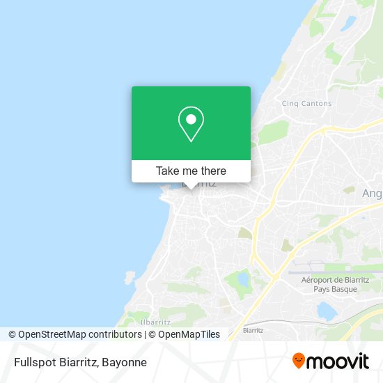 Fullspot Biarritz map