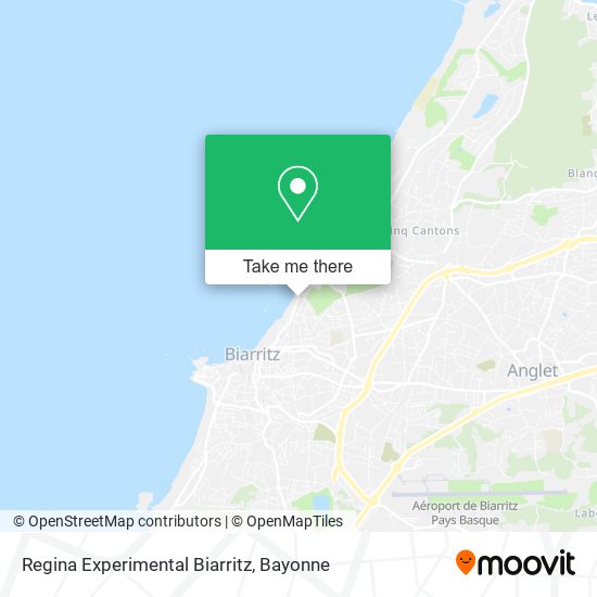 Regina Experimental Biarritz map