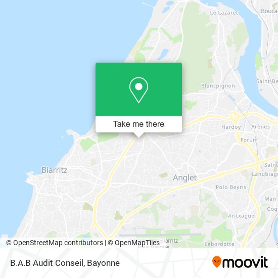 B.A.B Audit Conseil map