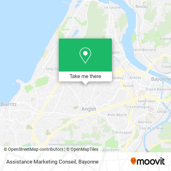 Assistance Marketing Conseil map