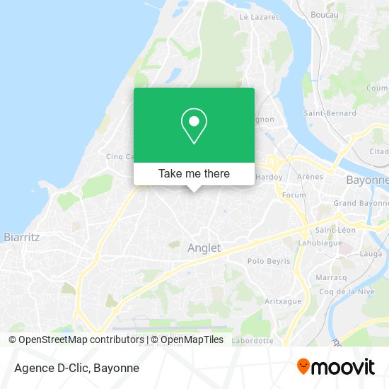 Agence D-Clic map