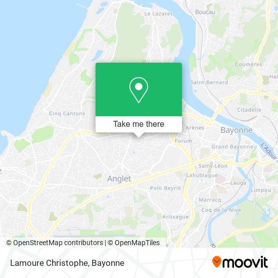 Lamoure Christophe map