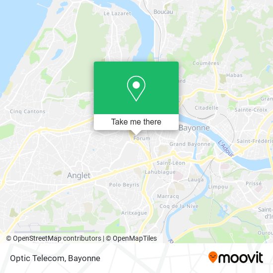 Optic Telecom map