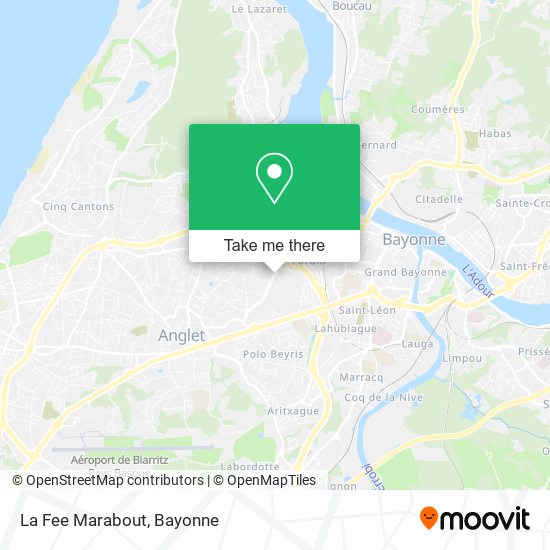 Mapa La Fee Marabout