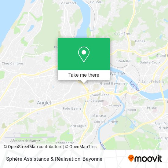 Sphère Assistance & Réalisation map