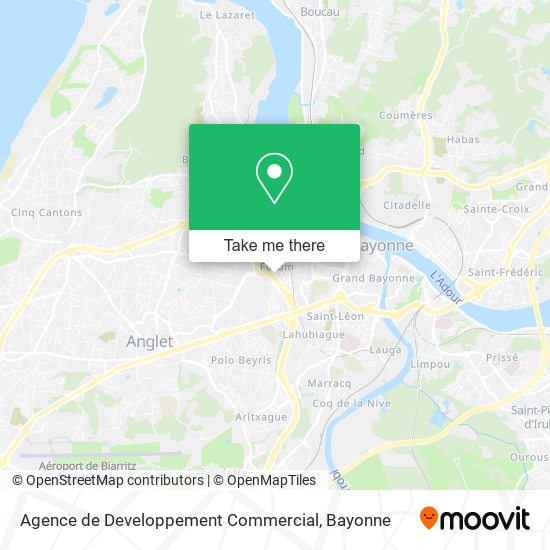 Agence de Developpement Commercial map