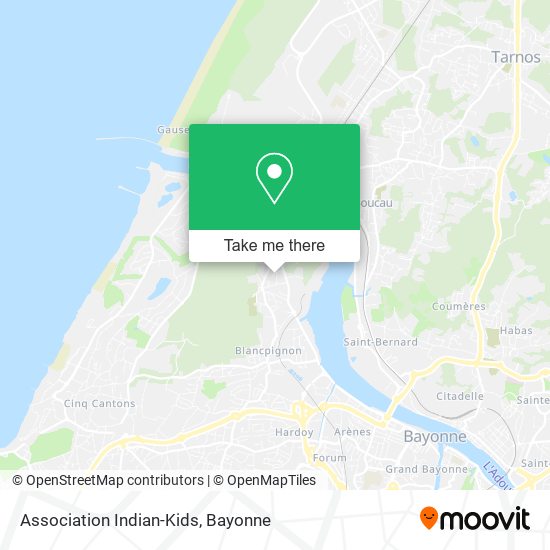 Mapa Association Indian-Kids