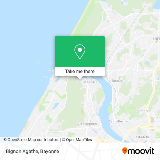 Bignon Agathe map