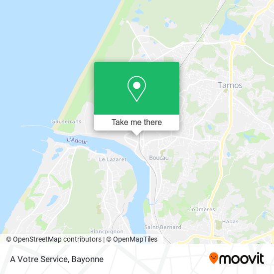 A Votre Service map