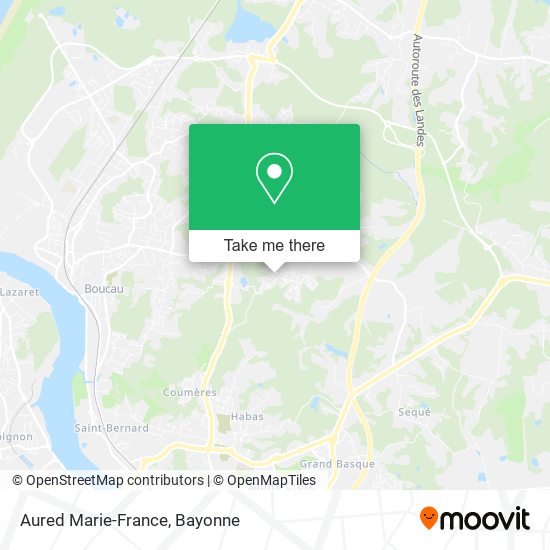 Mapa Aured Marie-France