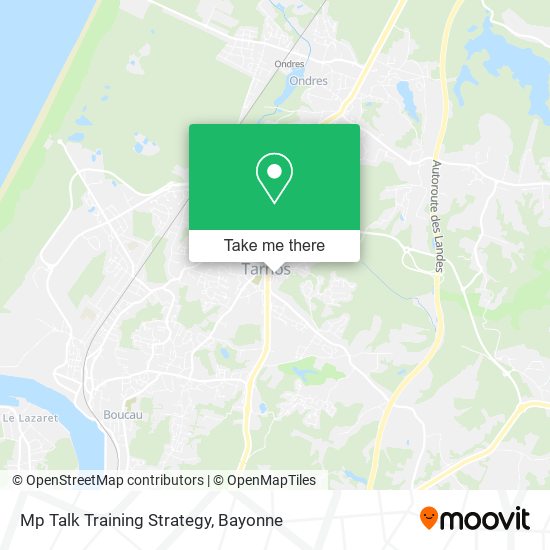 Mp Talk Training Strategy map