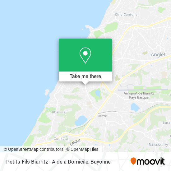 Petits-Fils Biarritz - Aide à Domicile map