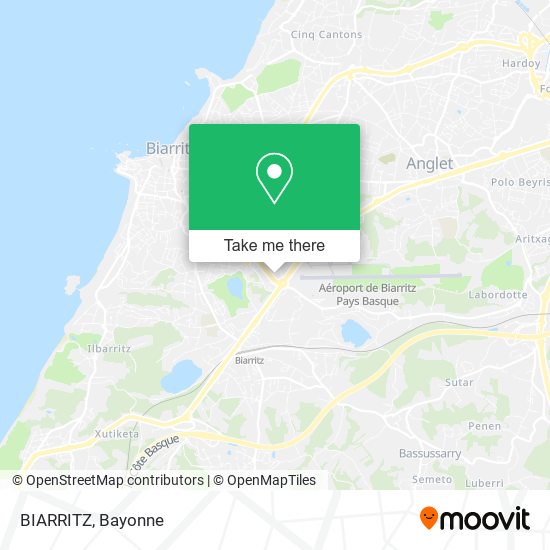 BIARRITZ map