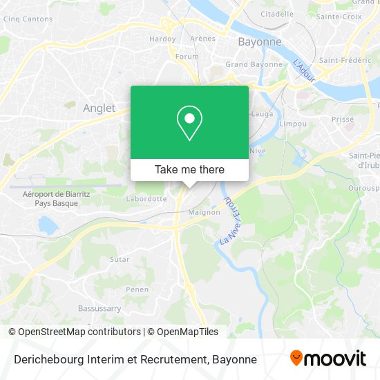 Derichebourg Interim et Recrutement map