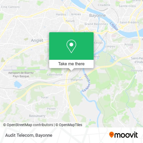 Audit Telecom map