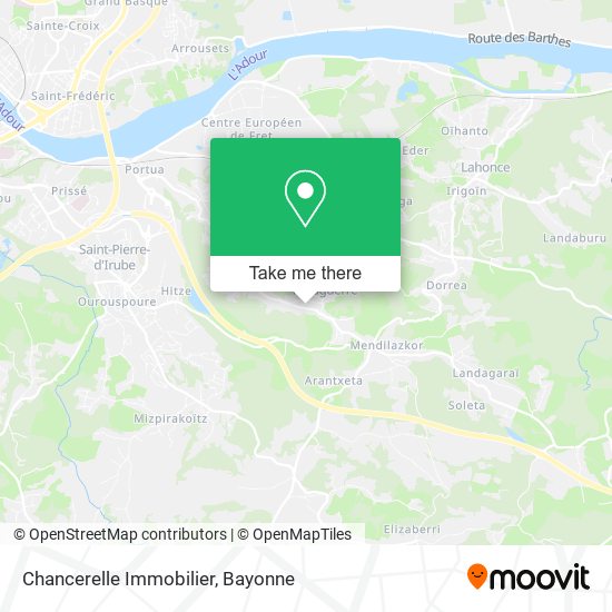 Mapa Chancerelle Immobilier