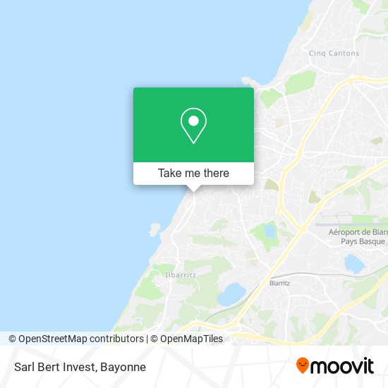 Sarl Bert Invest map