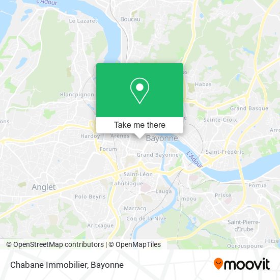 Chabane Immobilier map