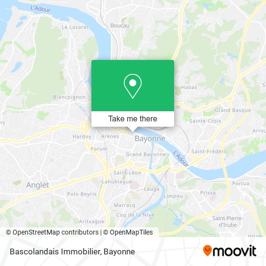 Bascolandais Immobilier map