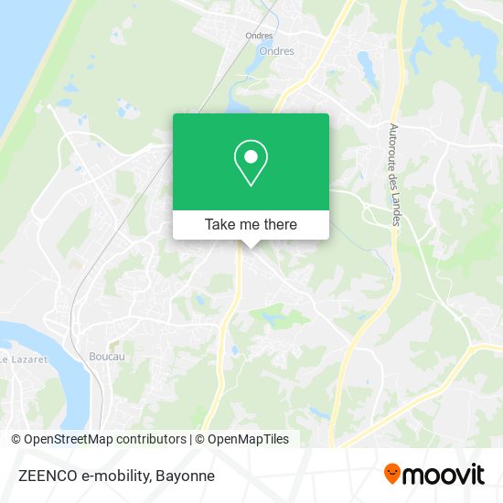 Mapa ZEENCO e-mobility