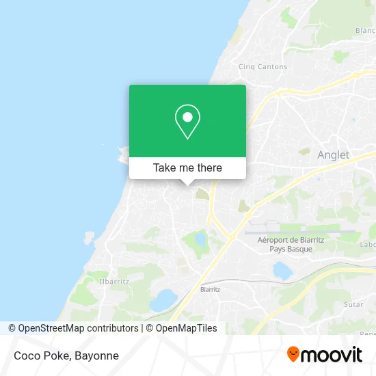 Coco Poke map
