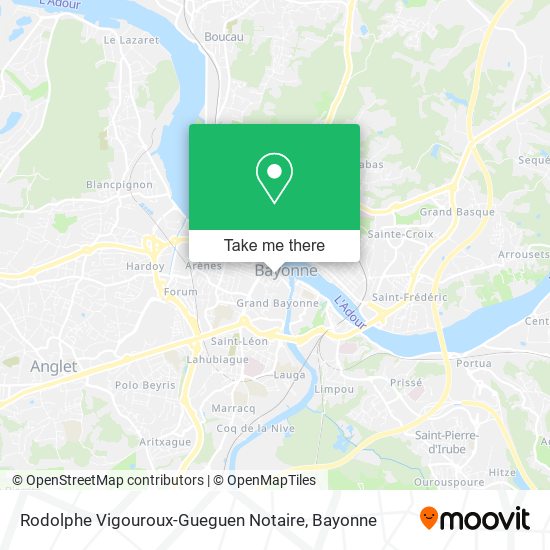 Mapa Rodolphe Vigouroux-Gueguen Notaire