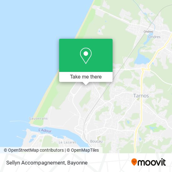 Sellyn Accompagnement map