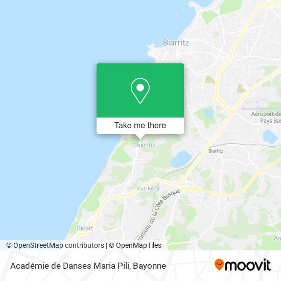 Académie de Danses Maria Pili map