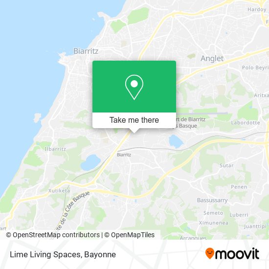 Lime Living Spaces map