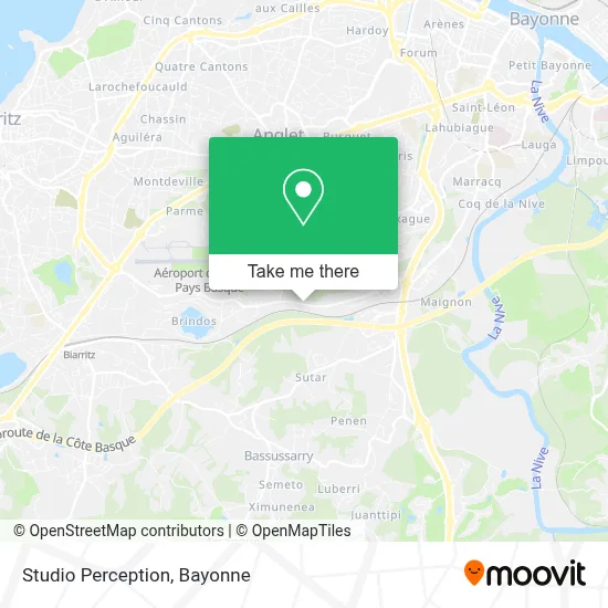 Studio Perception map