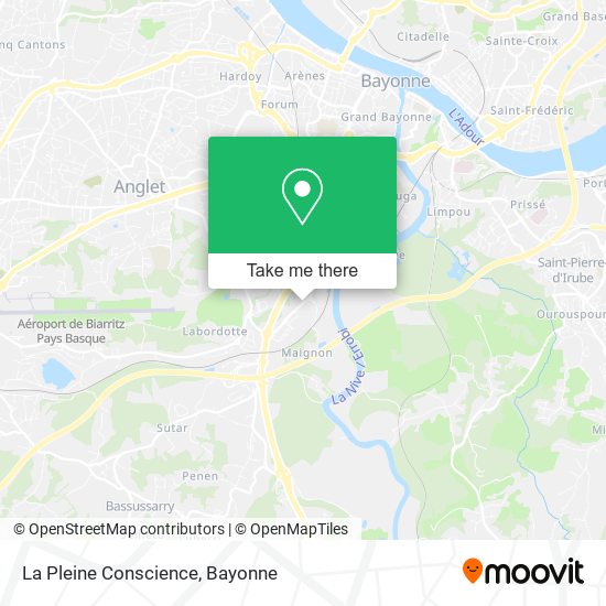 La Pleine Conscience map