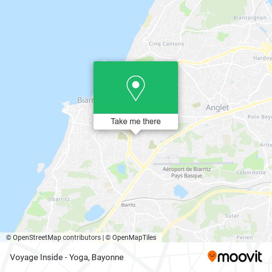 Mapa Voyage Inside - Yoga