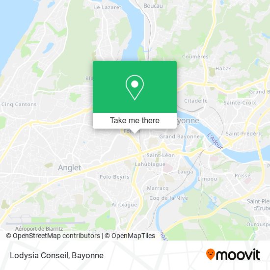 Lodysia Conseil map