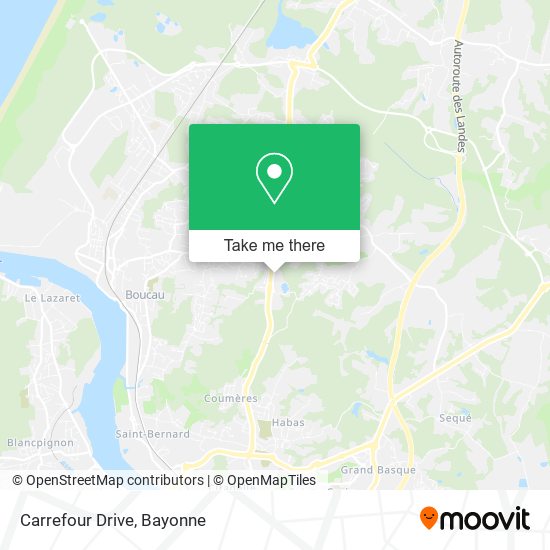 Carrefour Drive map