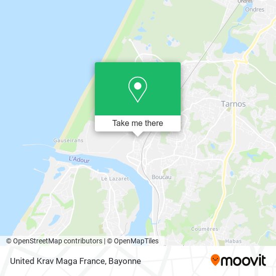 Mapa United Krav Maga France