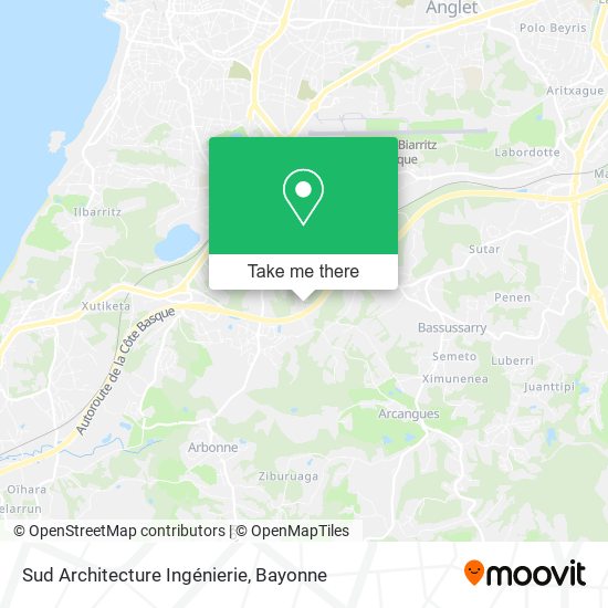 Sud Architecture Ingénierie map