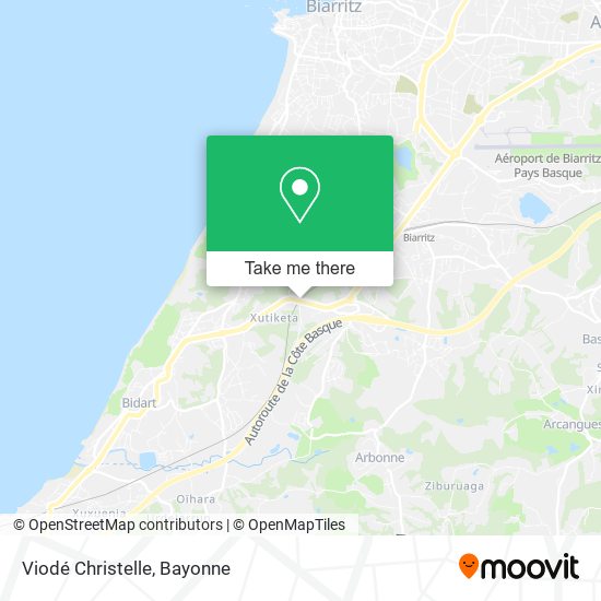 Viodé Christelle map