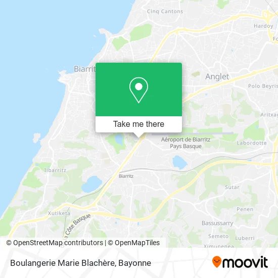 Boulangerie Marie Blachère map
