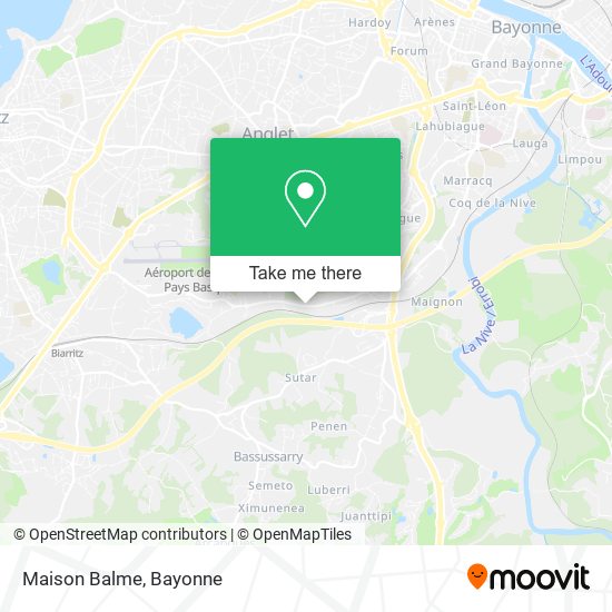 Maison Balme map