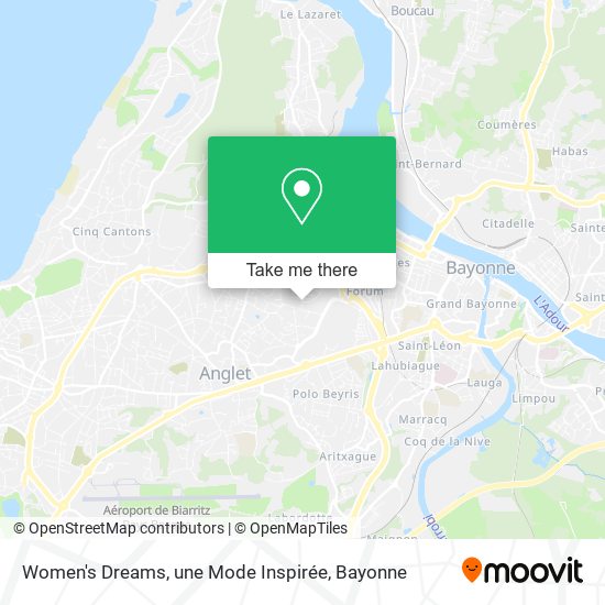 Women's Dreams, une Mode Inspirée map