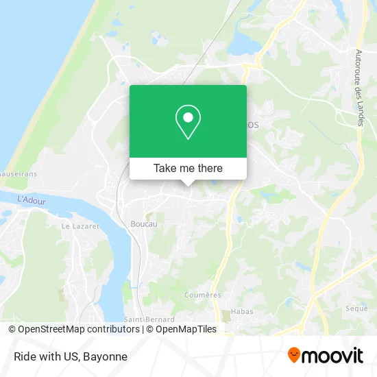 Ride with US map