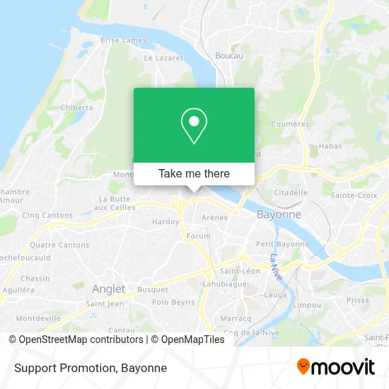 Support Promotion map