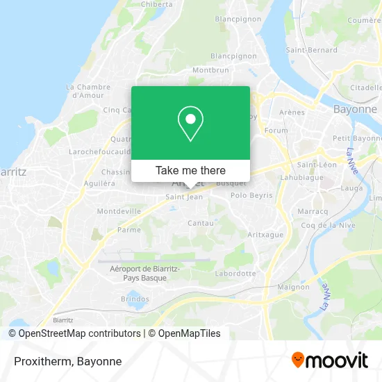 Proxitherm map