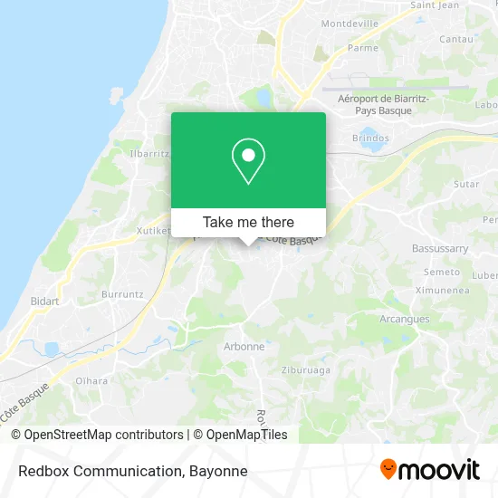Redbox Communication map