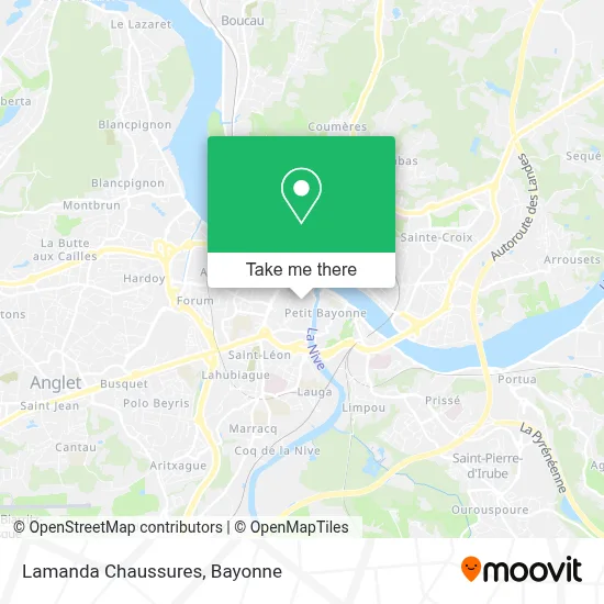 Lamanda Chaussures map
